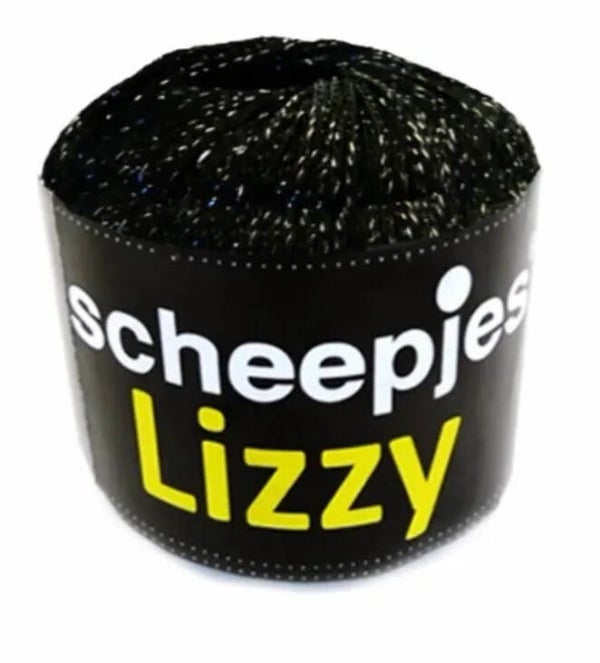 Scheepjes Lizzy 25g 009 Zwart