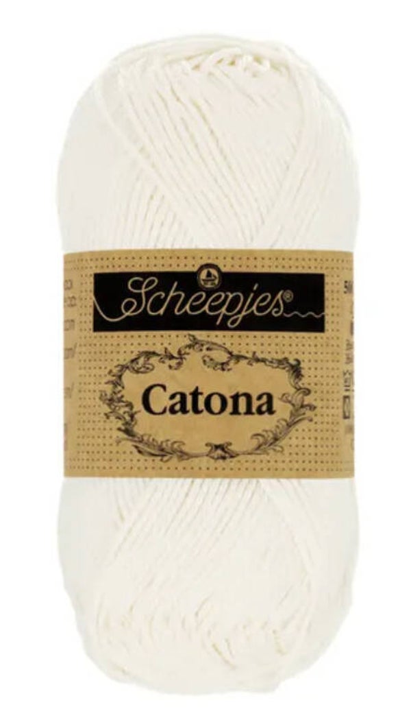 Scheepjes Catona 50g 105 Bridal White