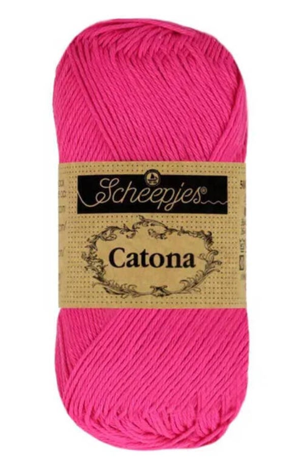 Scheepjes Catona 25g 604 Neon Pink