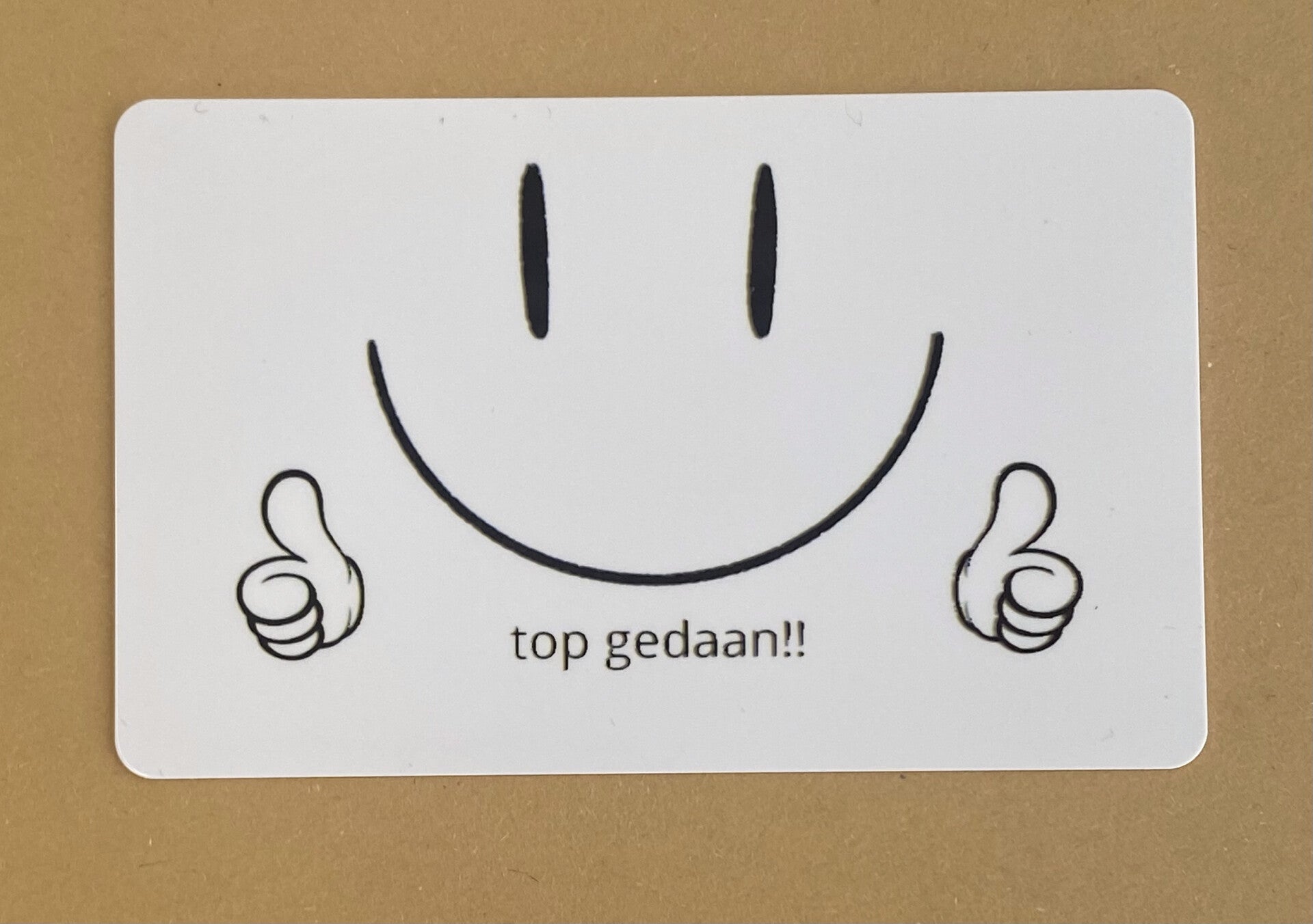 Mini wenskaartje
