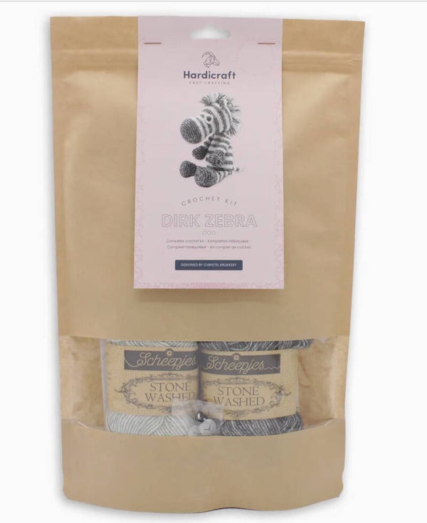 Haakpakket Dirk zebra