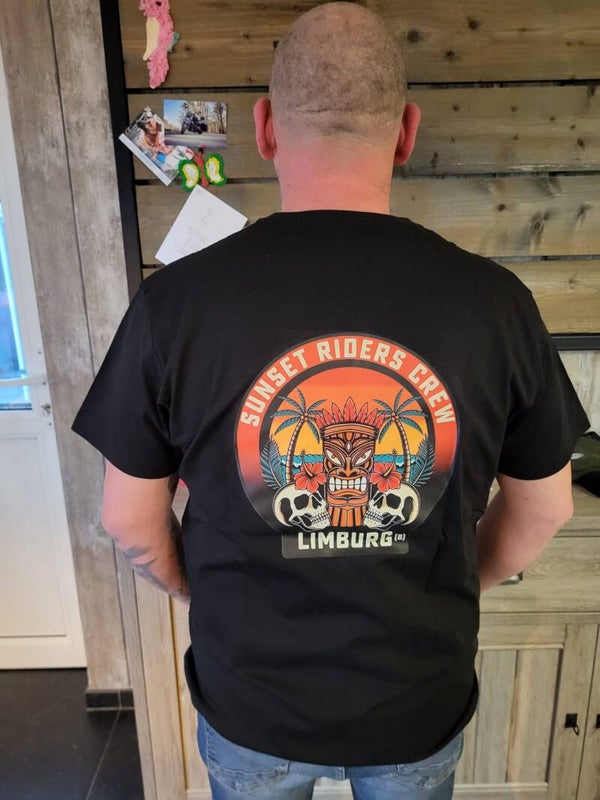 T-shirt bedrukt met ruglogo