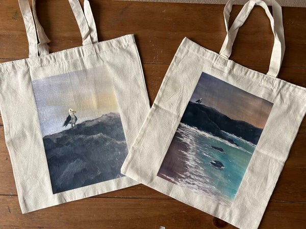 Sea and Still Tote Bags
