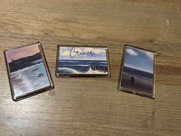 Sea and Still Fridge Magnets