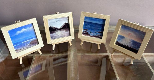 Deep Framed Print on Mini Easel