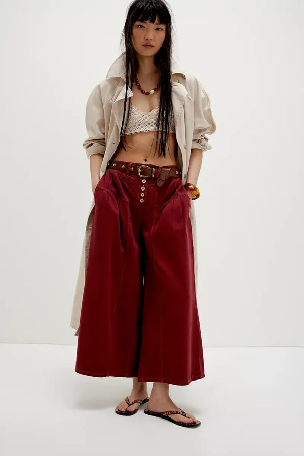 We The Free Blossom Pull-On Jeans Size S-L Original Price $98