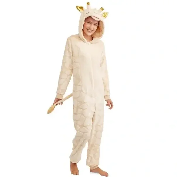 Secret Treasures Jammers Women's Crème Brulee Giraffe   Medium Original Price $34