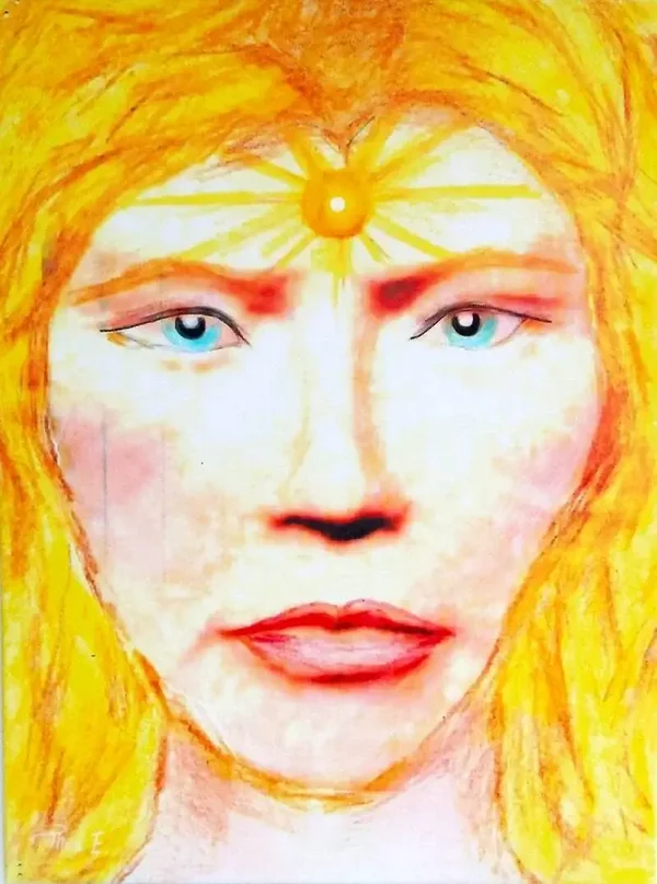 Erzengel Michael (Kunstdruck-Gemälde)