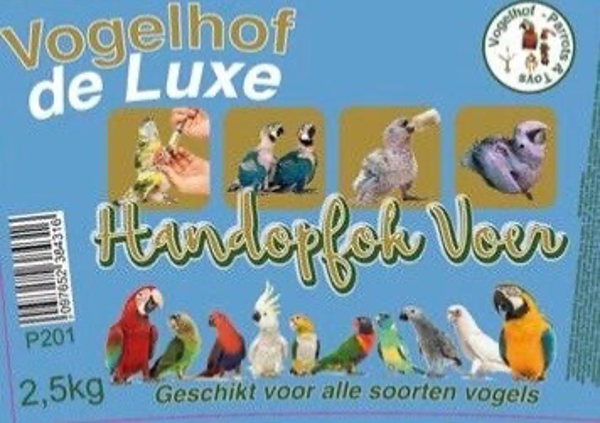 P201 SELECT Hand opfok - Pâté d'élevage - Hand rearing   2.5 kg. -2