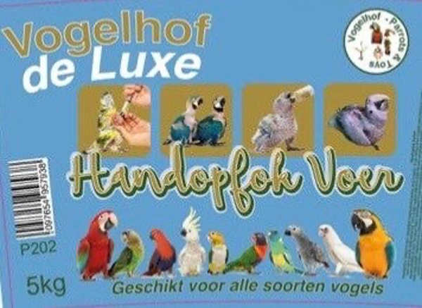 P202 SELECT Hand opfok - Pâté d'élevage - Hand rearing    5 kg.   -2