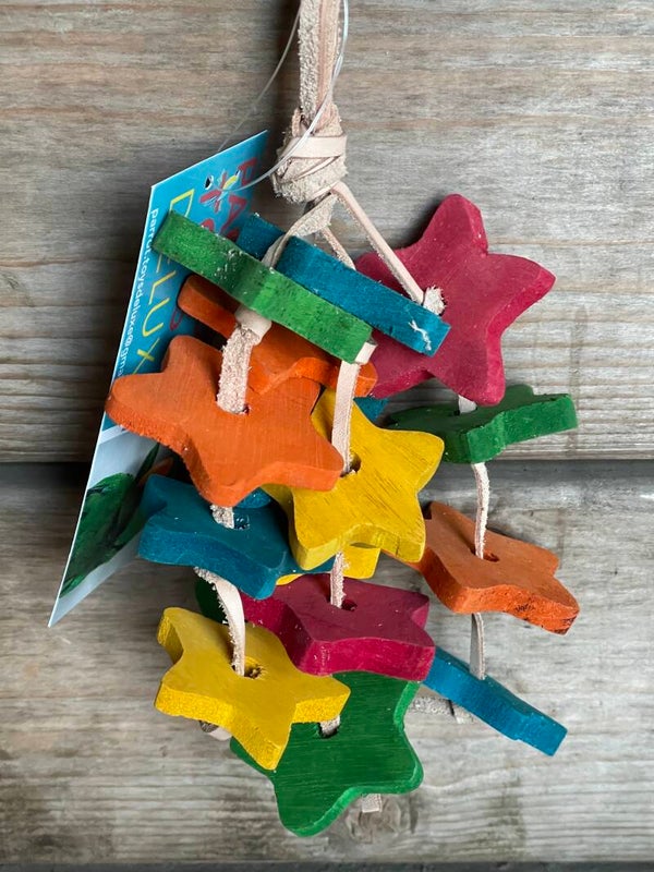 LEATHER STAR NIBBLE        TOYS0055         - 2