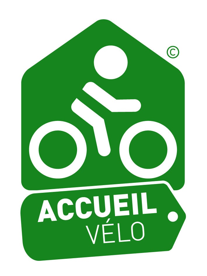 Notre label Accueil Vélo et la Voie bleue V50 | L'ile aux mille Charmes