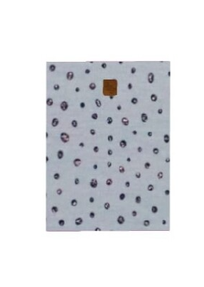 Electrische kruikenzak dot glitter grijs