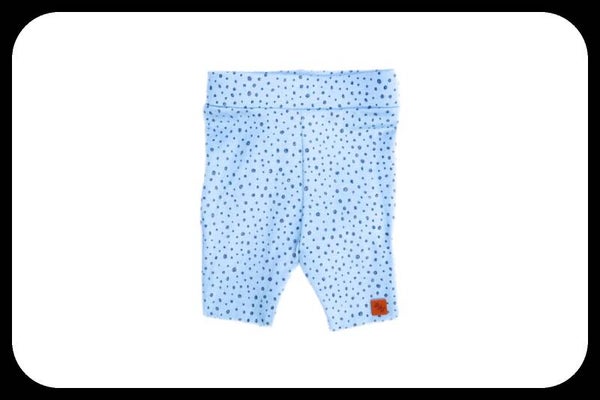 Bikershort Dot Glitter Blauw