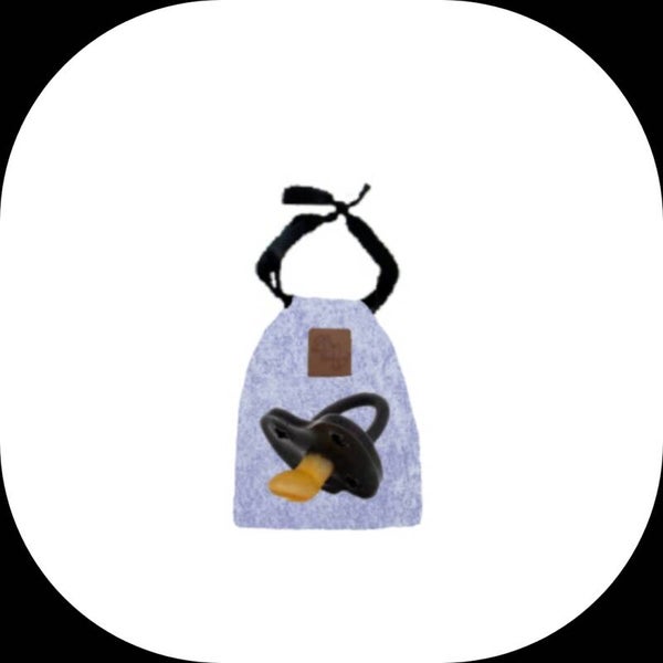 Speenzakje Velours lila