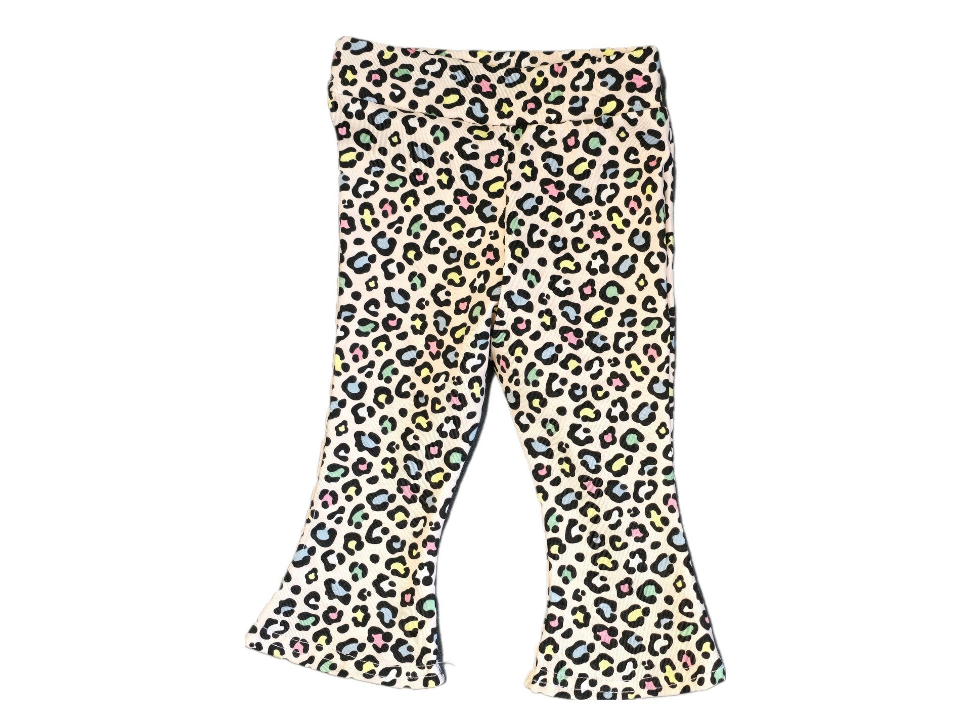 Flared Panter roze gekleurd