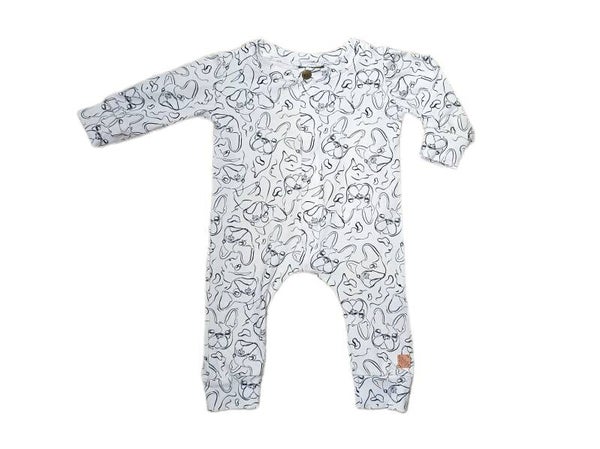 Prematuur onesie Bulldog