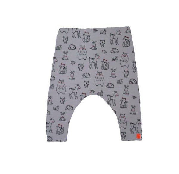 Baggy diertjes grijs