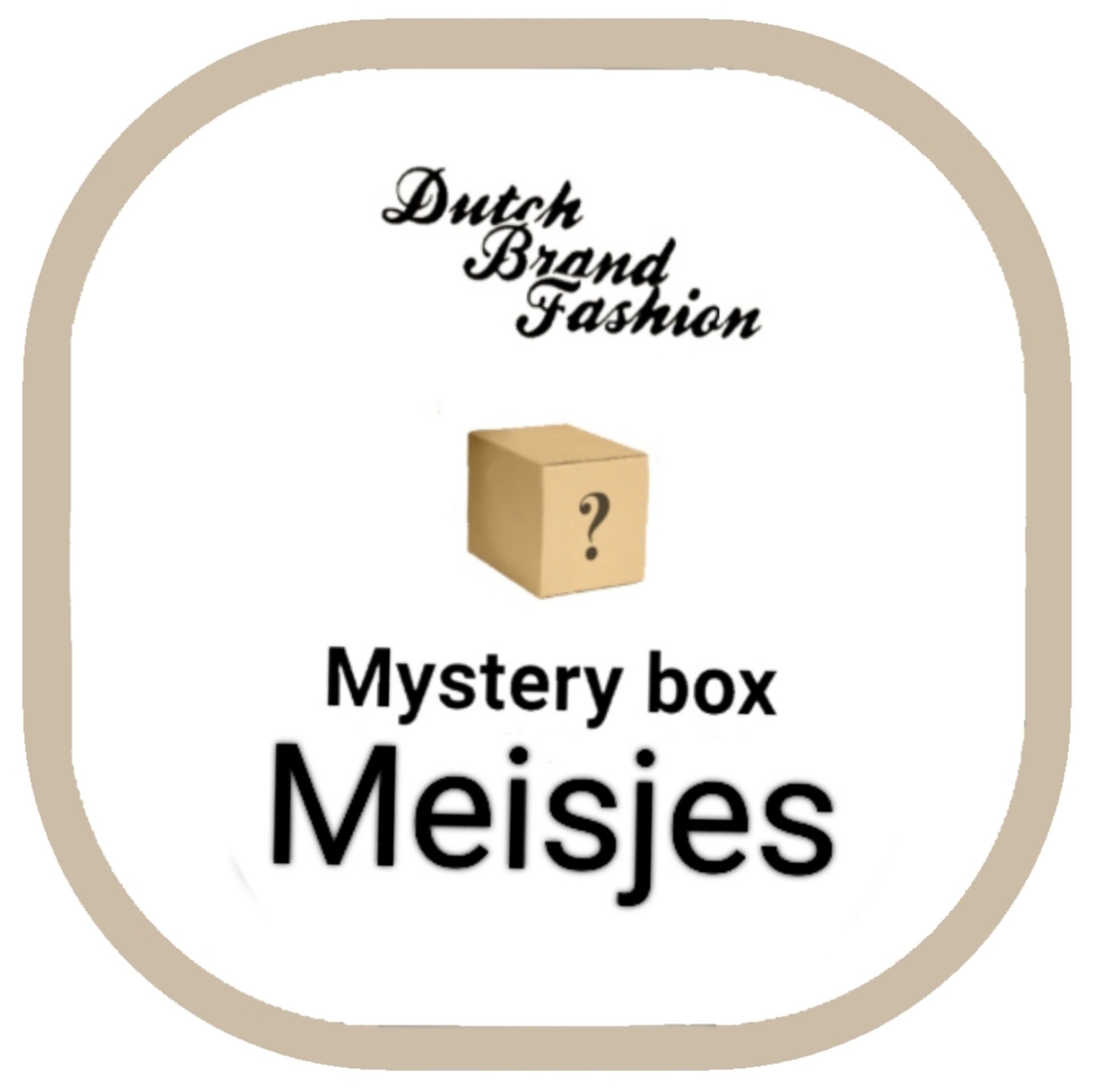 Mystery box meisje waarde 100 euro