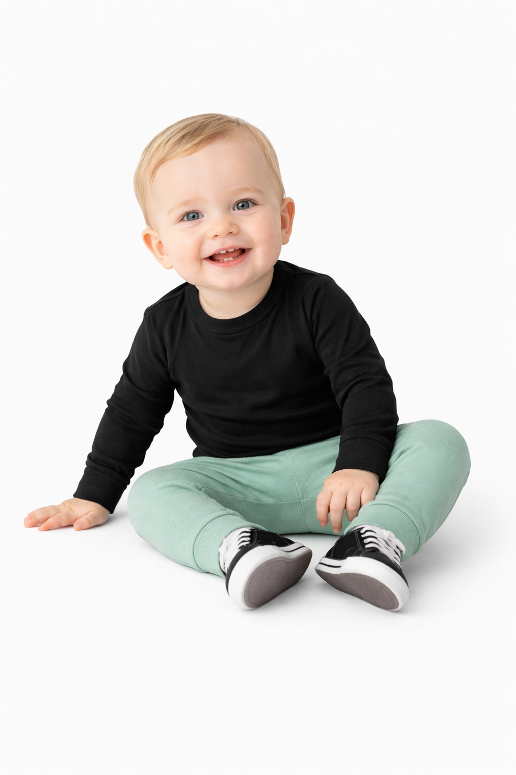 Baggy oud mint groen