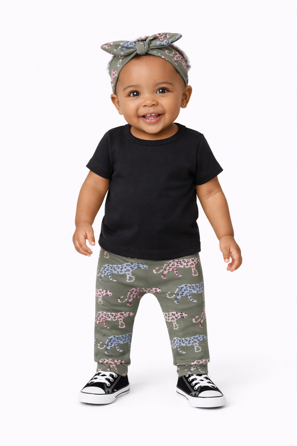 Baggy panterfiguren grijs