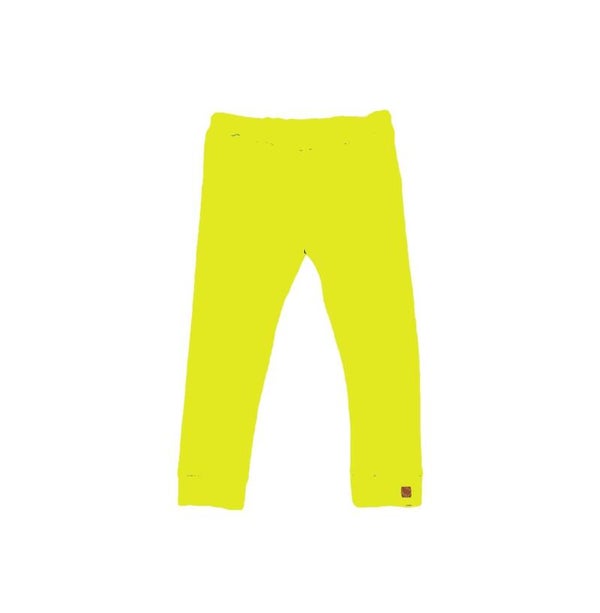 Prematuur broek geel