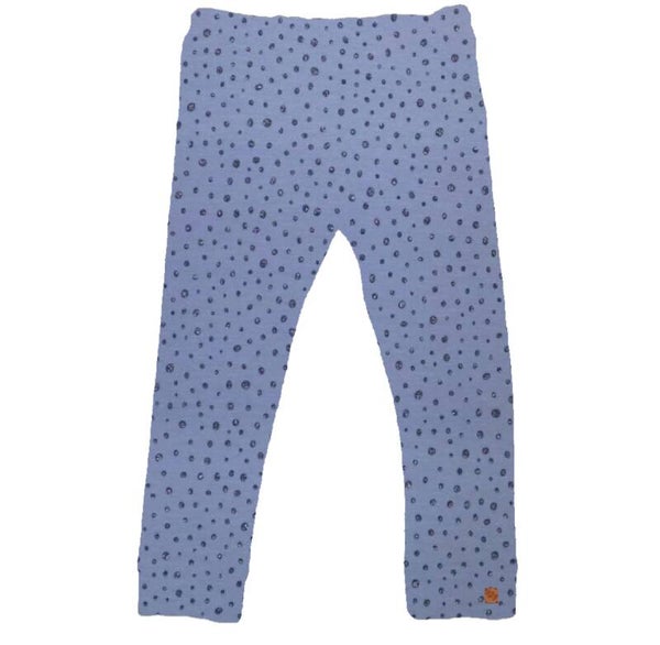 Broek dot glitter blauw