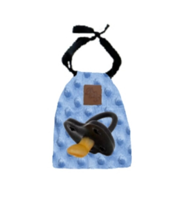 Speenzakje minky blauw