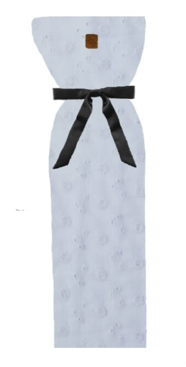 Kruikenzak broderie wit