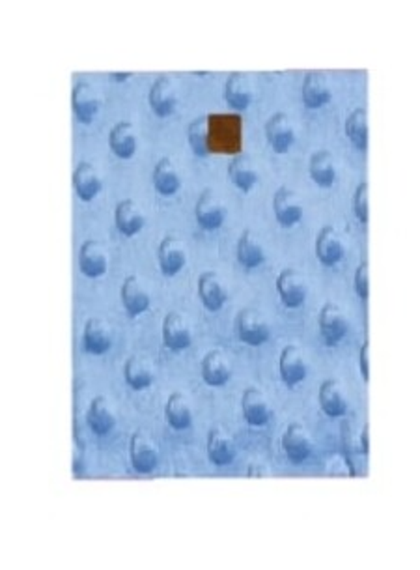 Electrische kruikenzak minky blauw