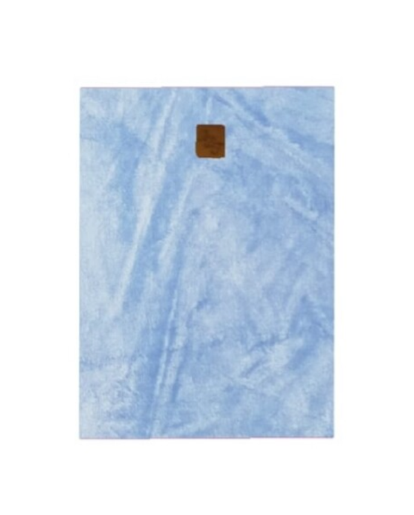 Electrische kruikenzak velours licht blauw