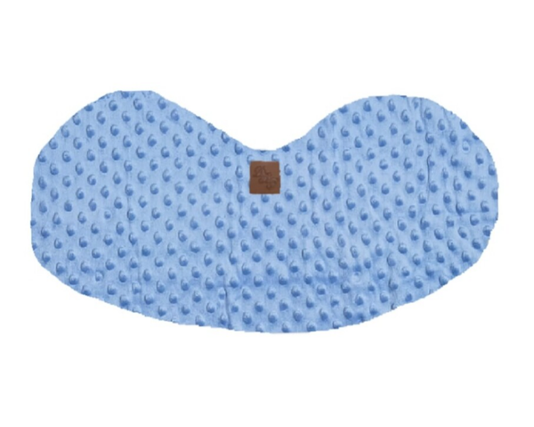 Spuigdoekje schouder minky blauw