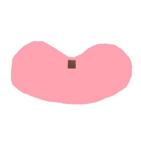 Spuigdoekje schouder roze