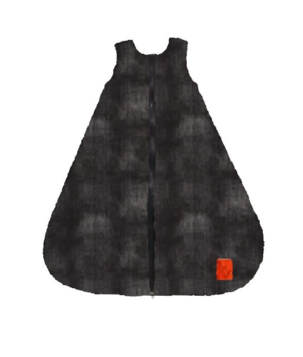 Slaapzak voor spreid-/ gips broek spijker zwart