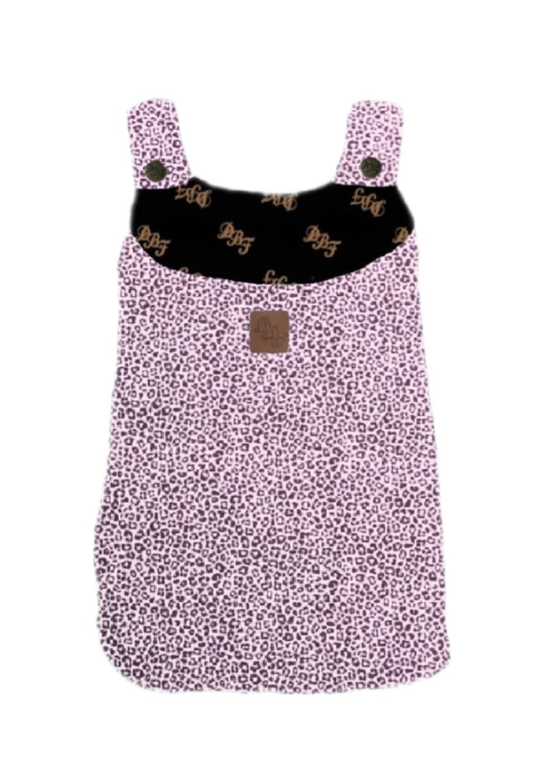 Boxzak panter dusty roze