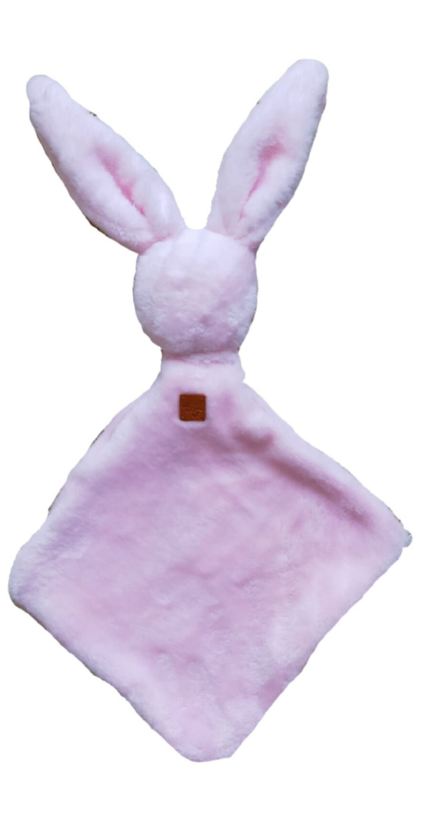 Knuffel konijn roze
