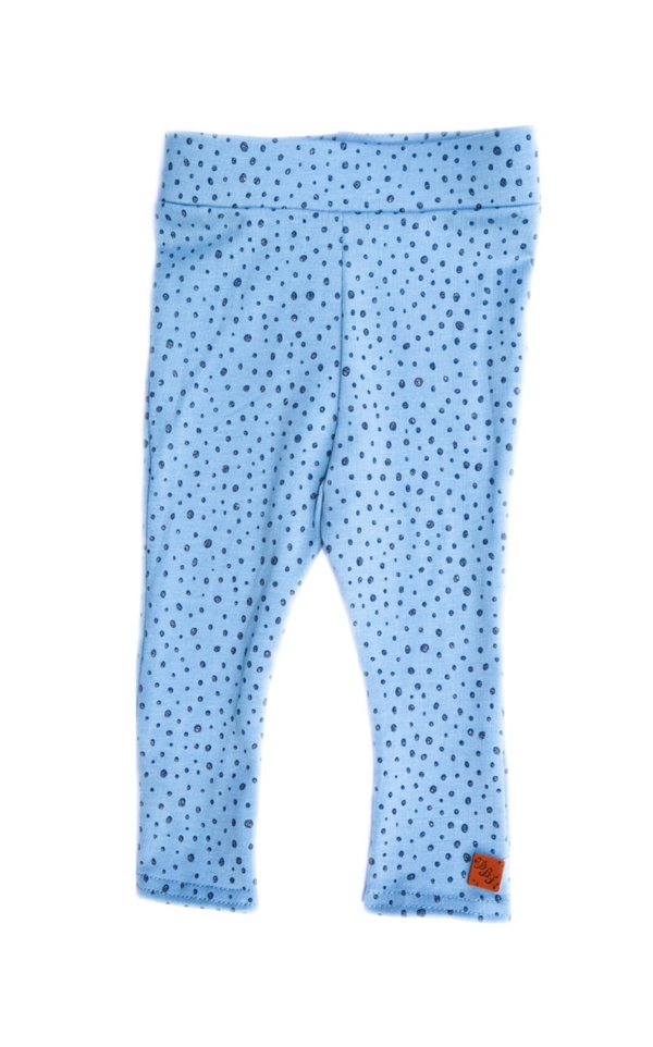 Legging Dot Glitter Blauw
