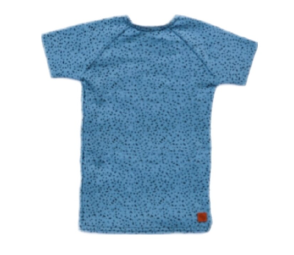 T-Shirt Spikkel Blauw