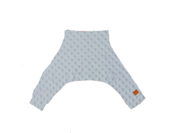Spreidbroek minky wit