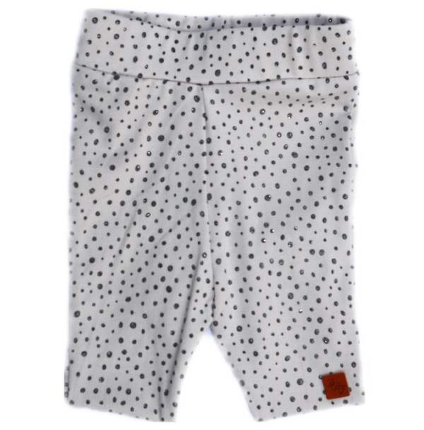 Bikershort Dot Glitter Grijs