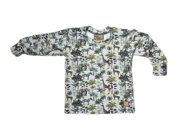 Shirt jungle groen