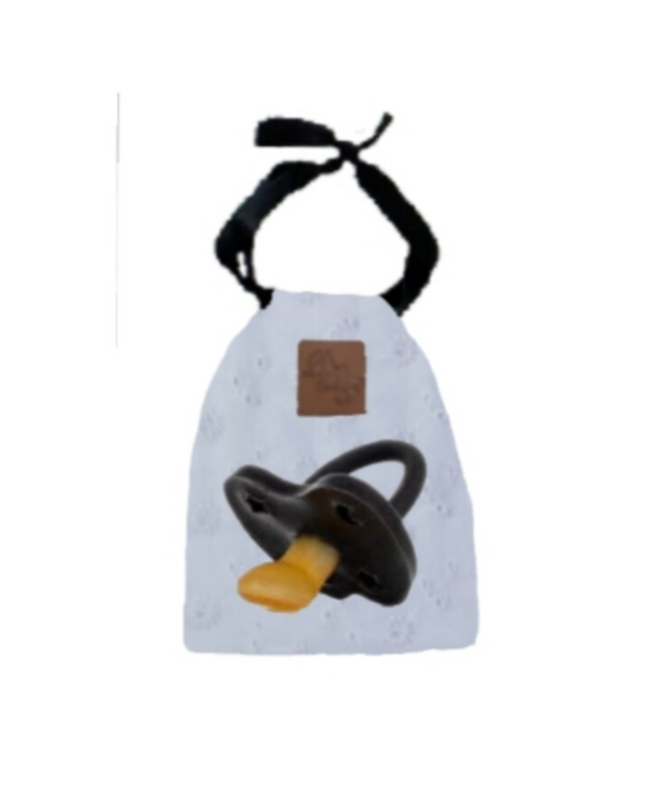 Speenzakje broderie wit