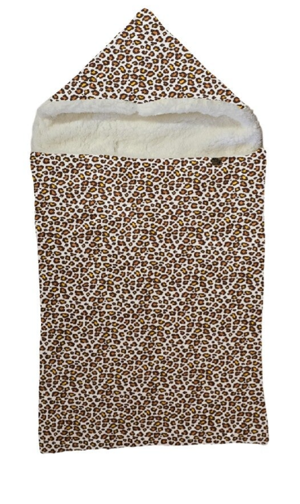 Wagenzak panter bruin