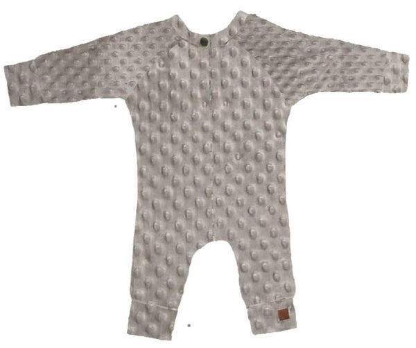 Onesie minky Zand lange mouw