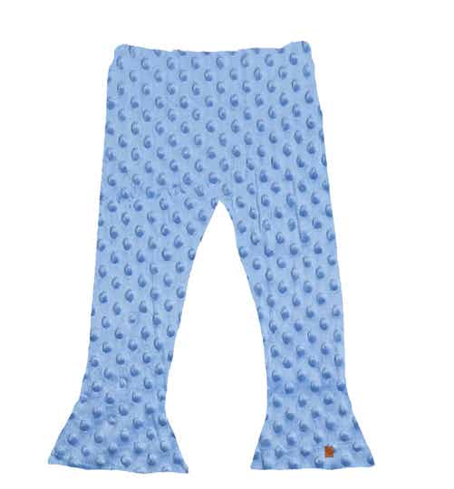 Flared broek minky jeans blauw
