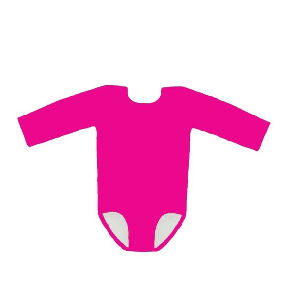 Bodystocking fuchsia roze