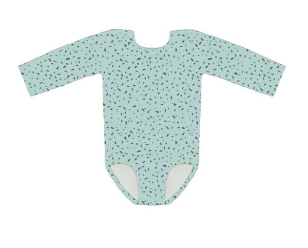 Bodystocking spikkel groen