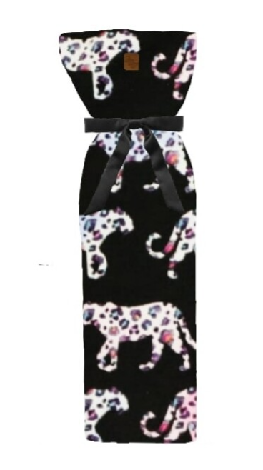 Kruikenzak panters zwart