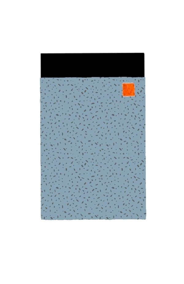 Deken spikkel blauw