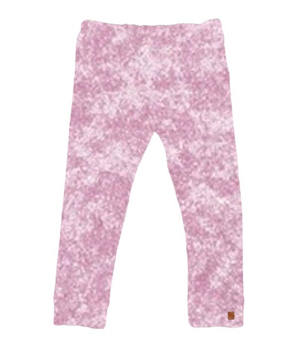 Legging velours roze